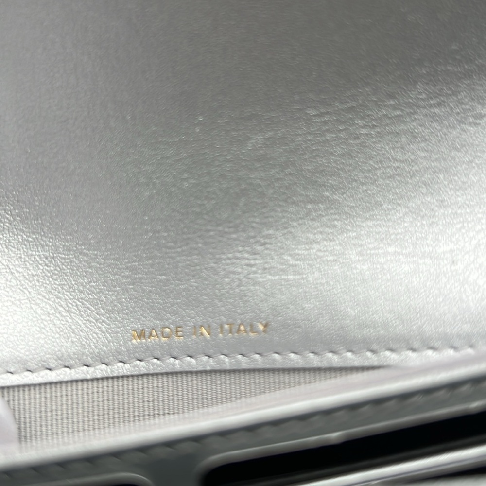 CHANEL 19 Flap Quilted Metallic Long Wallet Gold CC Made 2021 New Unused No Tag - Picture 14 of 17
